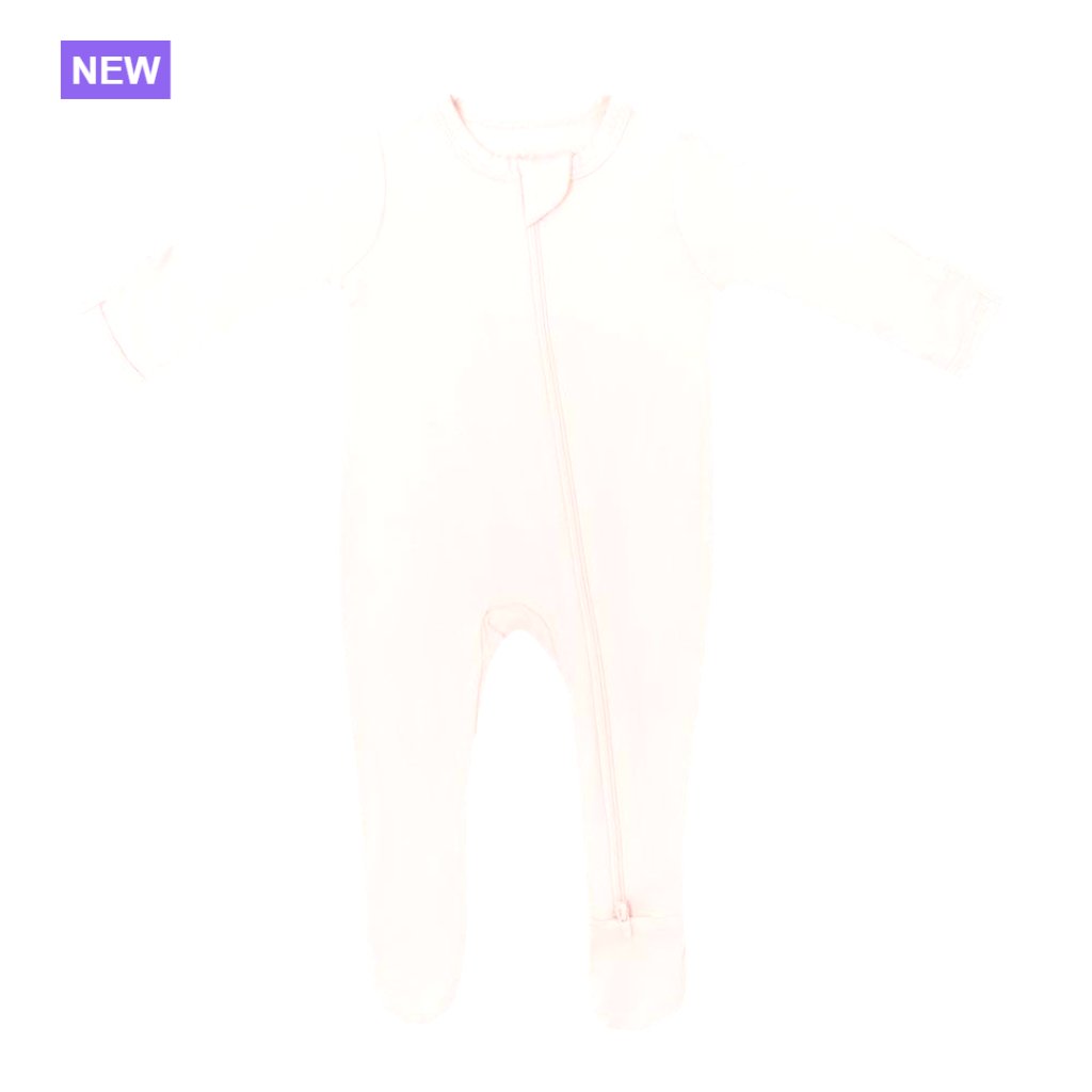 Rayon Made From Bamboo Zipper Footies, Dual Zipper, Snug Fit